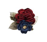 Fabric Flower Brooch Broche fleur en tissu élégante : un accessoire polyvalent for une tenue professionnelle et décontractée(Color 2)