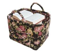 Fabric Storage Basket - Large Capacity Boho Clothes Basket | Portable Folding Laundry Hamper | Space-Saving Organizer For Toys Nursery Bathroom Bedroom Dorm