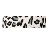 Fabric Tape Ruban Adhésif Léopard Noir Blanc 1,5 Cm X 3 M