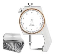Fabric Thickness Meter - Precision Gauge | Portable Metal Measuring Tool