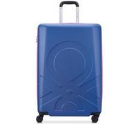 Delsey Paris x United Colors of Benetton Fabrica Valise 4 roues bleu, ABS,polycarbonate, unisexe