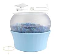 Fabricant automatique de bracelets, kit spinner de perles | Bol automatique pour perles d'argile USB - Création de colliers de bracelets de perles, économie automatique pour les bracelets