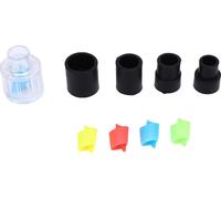 Fabricant d'arbres de réservoirs à poissons Conception lumineuse Tête d'ondulation 4 noyaux de couleur et kit de tubes de connecteur Grande taille
