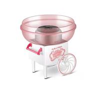 Fabricant de barbe à papa Machine à barbe papa bricolage Mini fabriquer du fil sucre entièrement automatique(Pink)