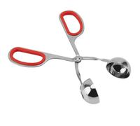 Fabricant De Boulettes De Viande En Acier Inoxydable, Pince à Boulettes De Viande Pinces à Glace Cuillère à Boules De Melon Antiadhésive Cuillère à Biscuits Avec Poignées Antidérapantes