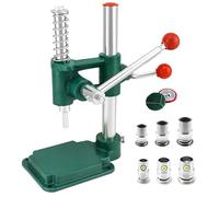 Fabricant de boutons couverts en tissu, kit de machine pour fabriquer des couverts en tissu fait main, pour fabriquer des boutons avec 3 moules (diamètres 18, 25, 30 mm) et 300 boutons