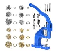 Fabricant de boutons, Heavy Duty Manual Press Grommet Machine Hole Punching Tool Kit,pour le fabricant