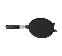 Fabricant de cône de gaufre Fabricant de cône de crème glacée Oeuf Roll Maker Waffle Bowl Machine Non Stick Chauffage rapide Uniforme DIY Desserts pour la maison Cuisine (Style de grille)