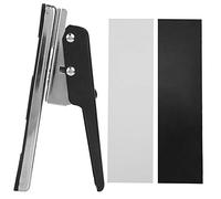 Fabricant de métal de poinçon de plectre de guitare basse, coupeur de médiator de guitare bricolage avec 2, outil en métal robuste pour recycler les cartes de crédit en médiators