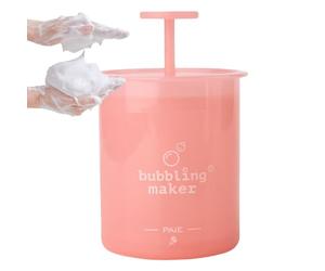 Fabricant de mousse pour le lavage du visage, mousseur pour le lavage du visage, Bouteille moussante manuelle portative pour nettoyant pour le visage, Pompe ergonomique, outil de nettoyage du visage,