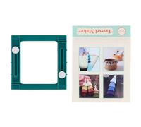 Fabricant de pompons de forme carrée, multifonctionnel en plastique, outil de pompon réglable fait à la main