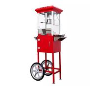 fabricant de pop-corn Machine à pop-Corn électrique commerciale, ustensiles de cuisine automatiques avec cuillère, Tube chauffant SUS304 pour un usage familial