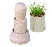 Fabricant De Pots De Papier Pour Les - Fabricant De Pots De Papier Pour Les - Outil Pour Créer Des Pots De Journaux En Bois Bricolage, Fabricant De Pots Pour Débutants Pour A