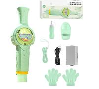 Fabricant | Générateur de bulles électriques pour l'extérieur | Jeux d'extérieur portables rechargeables, jeux de jardin pour les fêtes et cadeaux d'anniversaire de mariage de Noël intérieurs blagues