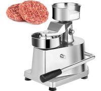 Fabricateur De Galettes De Burger Commercial,Fabricateur De Galettes De Burger En Acier Inoxydable,Fabricateur De Galettes De Boeuf À Burger 10cm/13cm,Presse À Burger Heavy Duty Alimentaire(100mm)