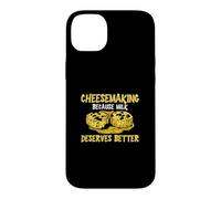 Fabrication du Fromage : Parce Que Le Lait mérite de Meilleurs fromagers Amusants Coque pour iPhone 14 Plus