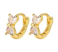 Fabrication Emboutissage Perceuse Accessoires Kits Bowknot Zircon Earrings For Women 2024 High End Design Fashionable Sweet Earrings For Students Kits Colle Pack Perçant Bijoux (B, A)