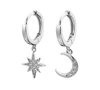 Fabrication Résine Organisateur Accessoires Cintreuse Bijoux Earrings Handmade Drop Dangle Earrings For Women Girls Trousse Outil Perles Bijoux (Silver, One Size)