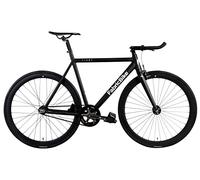 FabricBike Light - Vélo Fixie, Fixed Gear, Single Speed, Cadre et Fourche Aluminium, Roues 28", 3 Tailles, 4 Couleurs, 9,45 kg (Taille M) (S-50cm, Light Matte Black)