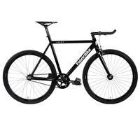 FabricBike Light - Vélo Fixie, Fixed Gear, Single Speed, Cadre et Fourche Aluminium, Roues 28", 3 Tailles, 6 Couleurs, 9,45 kg (Taille M) (M-54cm, Light Glossy Black)