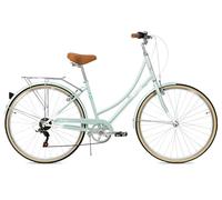 FabricBike Step City Lady's Step Through Urban Bike 7 Speed (Mint Green)