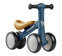 FabricBike Walker - Draisienne Bebe 10 Mois, Vélo d'équilibre sans pédale pour Les Enfants de 10 Mois et Plus, vélos pour bébés de 10 à 24 Mois, Vélo bébé à 4 Roues. (Navy)