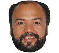 Fabrice Éboué (Beard) Big Head. Masque plus grand que nature.