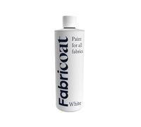Fabricoat Peinture Textile Restaure ou Change la Couleur des Tissus - S’applique Directement sur le Tissu - Transformez Tout : Canapés, Abat-jour, Intérieurs de Voiture (125 ml, Blanc)