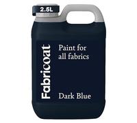 Fabricoat Peinture Textile Restaure ou Change la Couleur des Tissus - S’applique Directement sur le Tissu - Transformez Tout : Canapés, Abat-jour, Intérieurs de Voiture (2.5 L, Bleu Foncé)