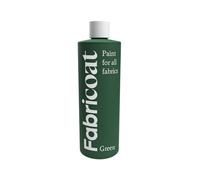 Fabricoat Peinture Textile Restaure ou Change la Couleur des Tissus - S’applique Directement sur le Tissu - Transformez Tout : Canapés, Abat-jour, Intérieurs de Voiture (125 ml, Vert)