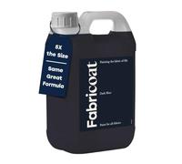 Fabricoat Peinture Textile - Restaurez ou Changez la Couleur de Tous les Textiles - Peignez Directement sur le Tissu - Transformez Tous les Tissus : Canapés, Abat-jour (Bleu Foncé, 2500 ml)