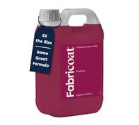 Fabricoat Peinture Textile - Restaurez ou Changez la Couleur de Tous les Textiles - Peignez Directement sur le Tissu - Transformez Tous les Tissus : Canapés, Abat-jour (Framboise, 2500 ml)