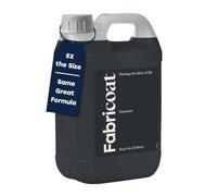 Fabricoat Peinture Textile - Restaurez ou Changez la Couleur de Tous les Textiles - Peignez Directement sur le Tissu - Transformez Tous les Tissus : Canapés, Abat-jour (Gris, 2500 ml)