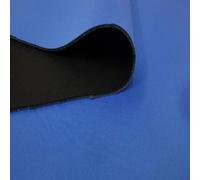 Fabrics-City bleu royal/marine tissu néoprène extensible 3 mm, double face, imitation scuba pour sports, mode et loisirs, caoutchouc souple résistant, 3261