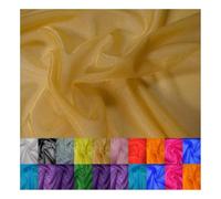 Fabrics-City or tissu filet extensible fin brillant, maille perforée pour mode, costumes, décoration, voile léger, tulle stretch, transparent, idéal créateurs, 5077