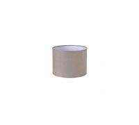 FABRILAMP - Abat-jour Cylindre Happy E27 Lin Gris 25dx25dx20h - FAB 176332528