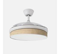 Fabrilamp Moda Naturel, Transparent, Blanc