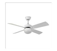 FABRILAMP Ventilateur blanc de moteur SOFIA DC léger