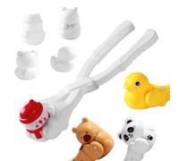 Fabrique À Boules De Neige - Outil De Moule À Glace En Forme De Capybara Dessin Animé - Outil de Fabrication de Boules de Neige - pour Activités d'Extérieur Maison École Fête d'Hiver Cadeaux et Noël