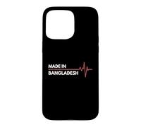 Fabriqué au Bangladesh né dans Le Pays de Naissance Coque pour iPhone 15 Pro Max