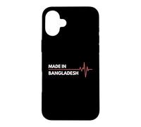 Fabriqué au Bangladesh né dans Le Pays de Naissance Coque pour iPhone 16 Plus