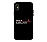 Fabriqué au Bangladesh né dans Le Pays de Naissance Coque pour iPhone X/XS
