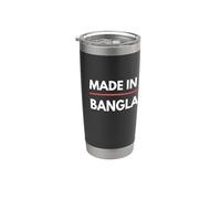 Fabriqué au Bangladesh né dans le pays de naissance Gobelet isotherme en acier inoxydable double paroi