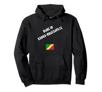 Fabriqué au Congo-Brazzaville avec Drapeau drôle Sweat à Capuche