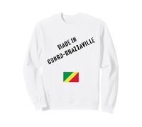 Fabriqué au Congo-Brazzaville avec Drapeau drôle Sweatshirt