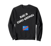 Fabriqué au Congo-Kinshasa avec Drapeau drôle Sweatshirt