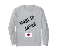 Fabriqué au Japon avec Drapeau drôle Manche Longue