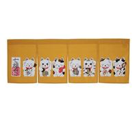 Fabriqué au Japon Shichifuku Manekineko Tapisserie noren Marron