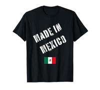 Fabriqué au Mexique avec Drapeau Amusant T-Shirt