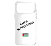 Fabriqué au Sahara Occidental avec Drapeau Amusant Coque pour iPhone 17 Pro Max